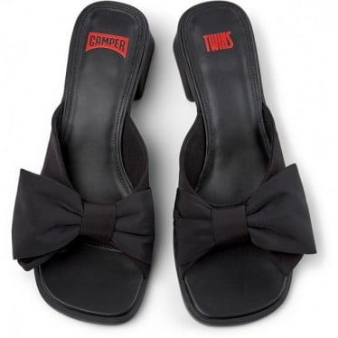 Sandalias de mujer CAMPER Twins K201737 NEGRO_001
