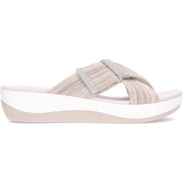 Sandalias para mujer CLARKS ARLA WAVE COMBI_BEIGE