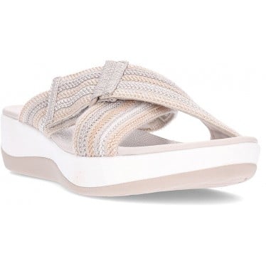 Sandalias para mujer CLARKS ARLA WAVE COMBI_BEIGE