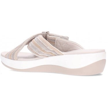 Sandalias para mujer CLARKS ARLA WAVE COMBI_BEIGE