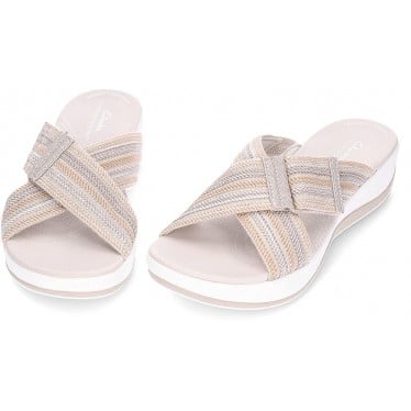 Sandalias para mujer CLARKS ARLA WAVE COMBI_BEIGE