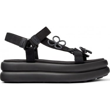 Sandalias de mujer CAMPER Twins K201726 NEGRO_005