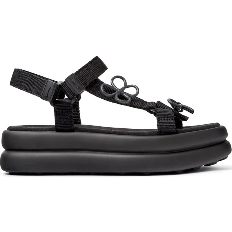 Sandalias de mujer CAMPER Twins K201726 NEGRO_005