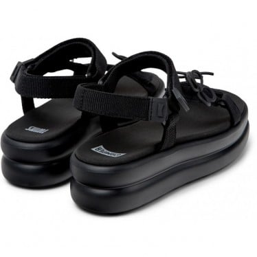 Sandalias de mujer CAMPER Twins K201726 NEGRO_005