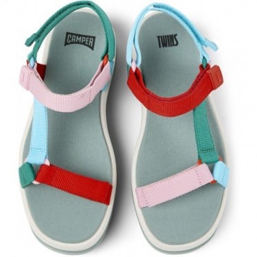 Sandalias de mujer CAMPER Twins K201726 MULTI_006