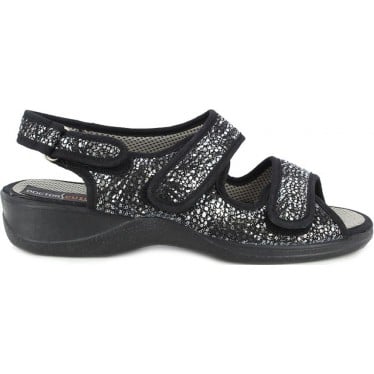 Zapatillas de casa Doctor Cutillas 21794 Autoadherente NEGRO