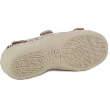 Zapatillas de casa Doctor Cutillas 21794 Autoadherente BEIG