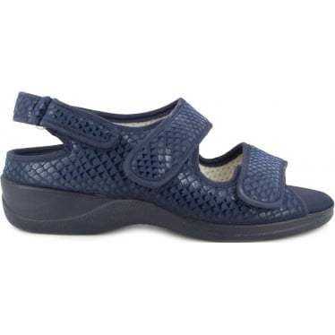 Zapatillas de casa Doctor Cutillas 21855 Autoadherente MARINO