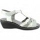 Sandalias de mujer Doctor Cutillas 32124 Autoadherente BLANCO