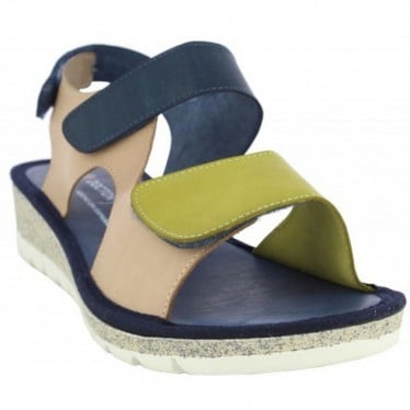 Sandalias de mujer Doctor Cutillas 35322 Autoadherente MARINO