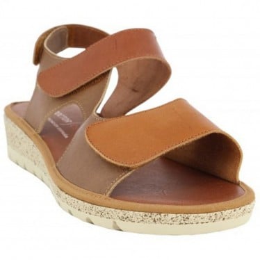 Sandalias de mujer Doctor Cutillas 35322 Autoadherente MARRON