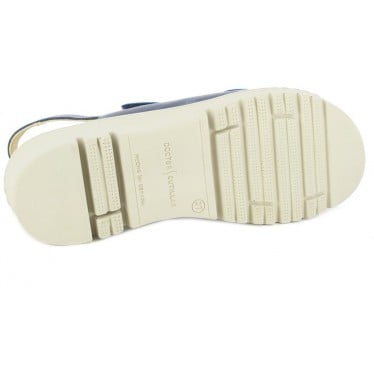 Sandalias de mujer Doctor Cutillas 36131 Autoadherente MARINO