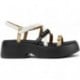 Sandalias de piel CAMPER Twins K201713 NEGRO_004