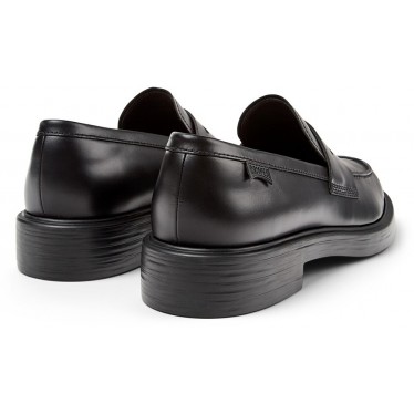 Mocasines náuticos de piel CAMPER Dean K101045 NEGRO_001