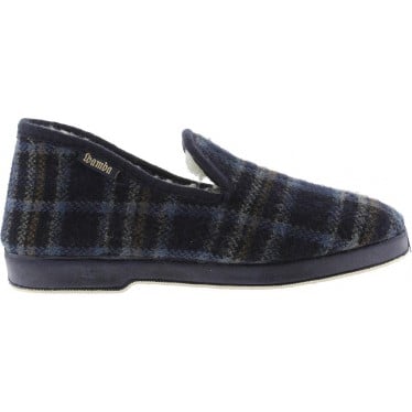 Pantuflas unisex Victoria 200301M Confortable Cuadros MARINO