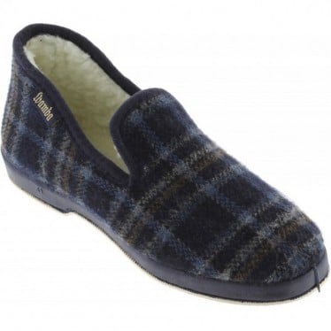 Pantuflas unisex Victoria 200301M Confortable Cuadros MARINO