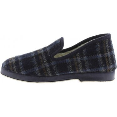 Pantuflas unisex Victoria 200301M Confortable Cuadros MARINO