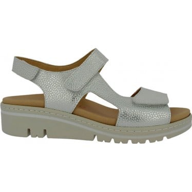 Sandalias de mujer Doctor Cutillas 36150 Autoadherente BLANCO
