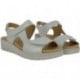 Sandalias de mujer Doctor Cutillas 36150 Autoadherente BLANCO