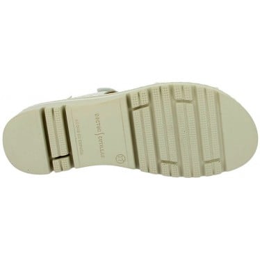 Sandalias de mujer Doctor Cutillas 36150 Autoadherente BLANCO