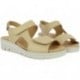 Sandalias de mujer Doctor Cutillas 36150 Autoadherente PLATINO