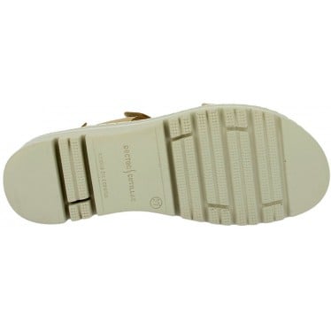 Sandalias de mujer Doctor Cutillas 36150 Autoadherente PLATINO