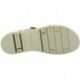 Sandalias de mujer Doctor Cutillas 36150 Autoadherente PLATINO