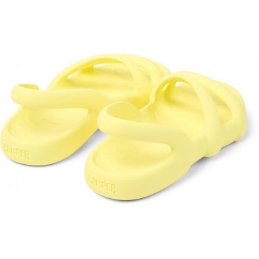 Sandalias para hombre CAMPER Kobarah Flat K100957 AMARILLO_002