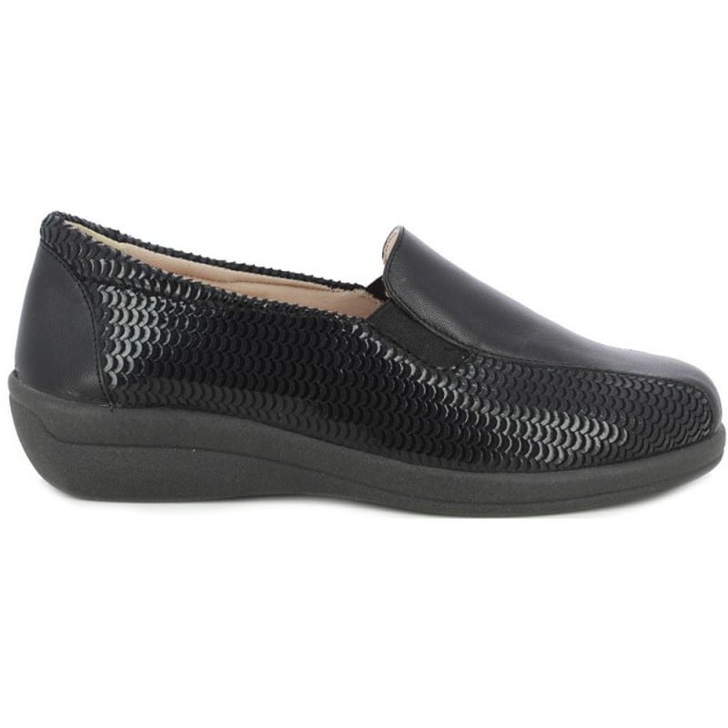 Mocasines de mujer Doctor Cutillas 43624 NEGRO
