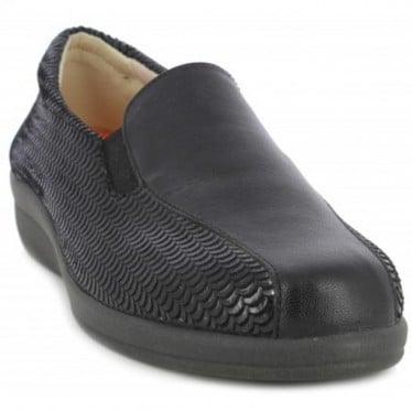 Mocasines de mujer Doctor Cutillas 43624 NEGRO