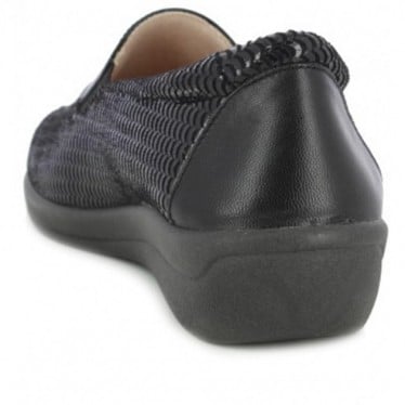 Mocasines de mujer Doctor Cutillas 43624 NEGRO