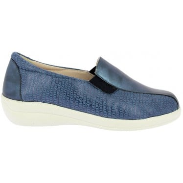 Mocasines de mujer Doctor Cutillas 43633 AZUL