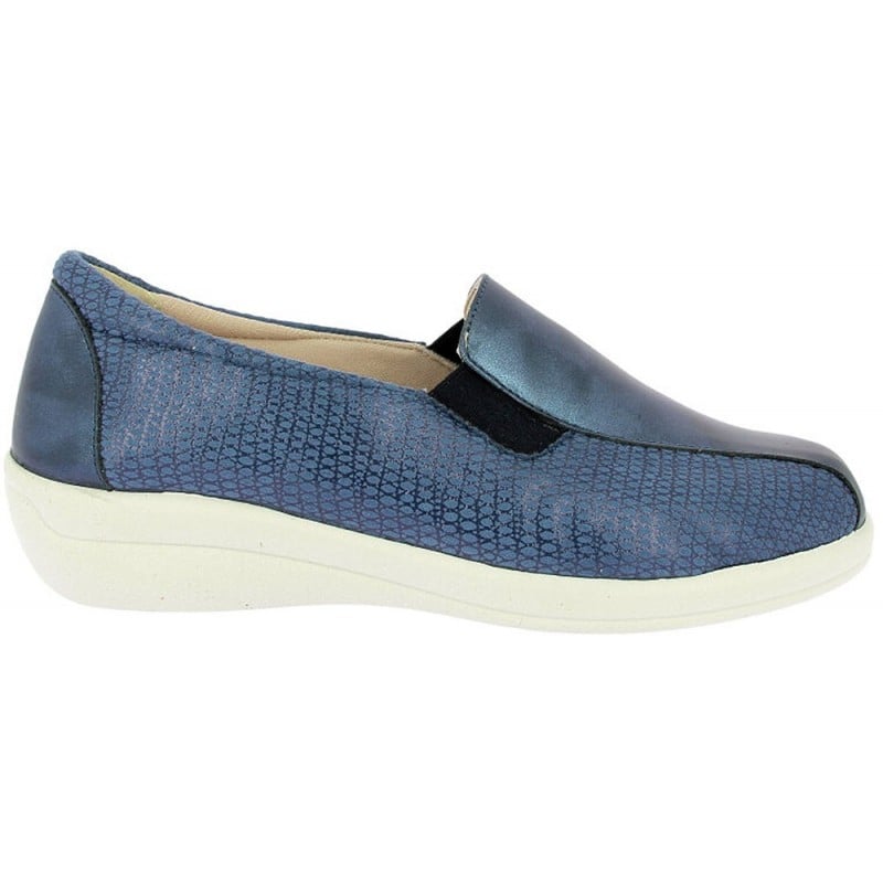 Mocasines de mujer Doctor Cutillas 43633 AZUL