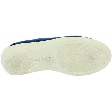 Mocasines de mujer Doctor Cutillas 43633 AZUL
