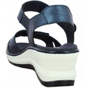 Sandalia de mujer Doctor Cutillas 47511 Autoadherente MARINO