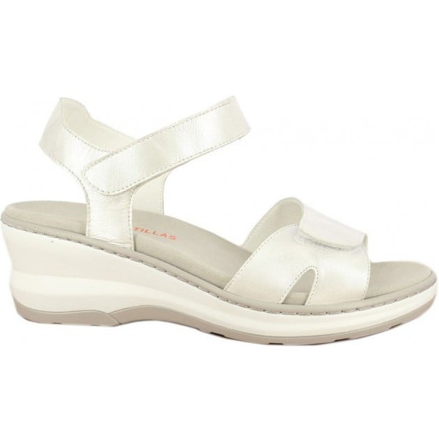Sandalia de mujer Doctor Cutillas 47511 Autoadherente BLANCO Sandalia de mujer Doctor Cutillas 47511 Autoadherente BLANCO