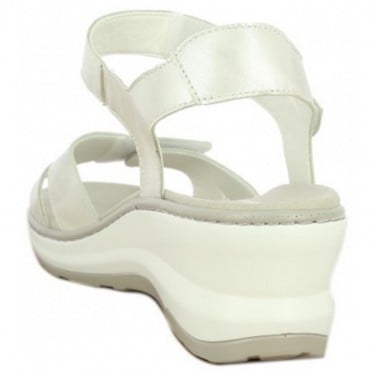 Sandalia de mujer Doctor Cutillas 47511 Autoadherente BLANCO