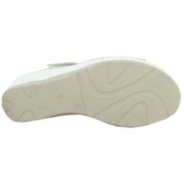Sandalia de mujer Doctor Cutillas 47511 Autoadherente BLANCO