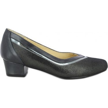 Zapatos de salón para mujer Doctor Cutillas 81196 Metalizado NEGRO