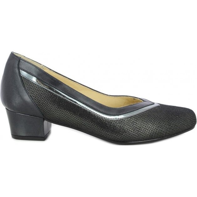 Zapatos de salón para mujer Doctor Cutillas 81196 Metalizado NEGRO Zapatos de salón para mujer Doctor Cutillas 81196 Metalizado NEGRO
