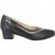 Zapatos de salón para mujer Doctor Cutillas 81196 Metalizado NEGRO