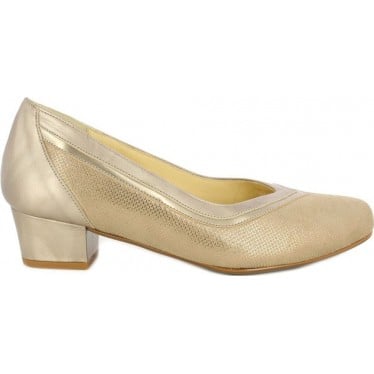 Zapatos de salón para mujer Doctor Cutillas 81196 Metalizado PICO