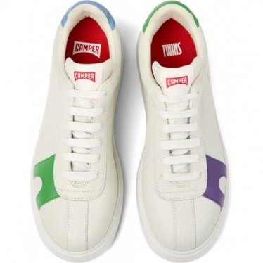 Sneakers de piel CAMPER Twins K100743 BLANCO_035
