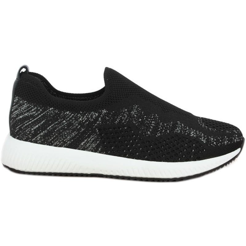 Deportivas pala elástica de mujer Doctor Cutillas 87303 NEGRO