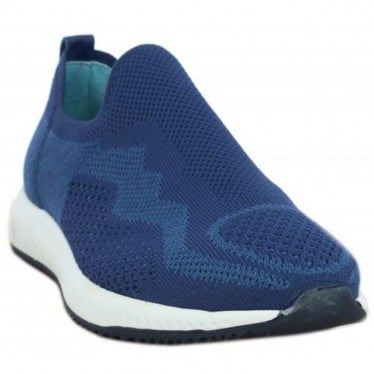Deportivas pala elástica de mujer Doctor Cutillas 87303 INDIGO