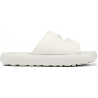 Chanclas de piel CAMPER Twins K100939 BLANCO_003