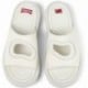 Chanclas de piel CAMPER Twins K100939 BLANCO_003