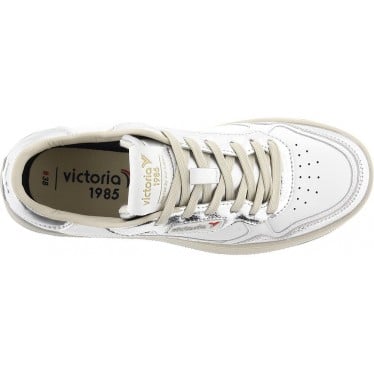 Deportivas para mujer Victoria 8800121 Metal Crack C80 PLATA