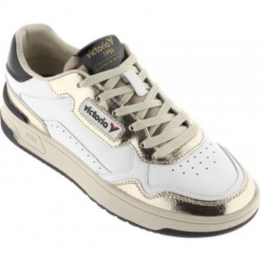 Deportivas para mujer Victoria 8800121 Metal Crack C80 ORO
