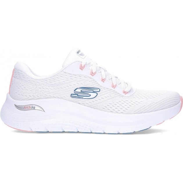 Deportivas para mujer de SKECHERS Archfit modelo 150051 WHITE_PINK Deportivas para mujer de SKECHERS Archfit modelo 150051 WHITE_PINK